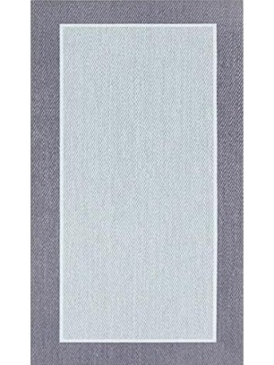 Alfombra vinilica de Tejido Trenzado Premium de Alta Gama Lavable Antideslizante