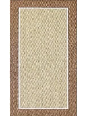 Alfombra vinilica de Tejido Trenzado Premium de Alta Gama Lavable Antideslizante