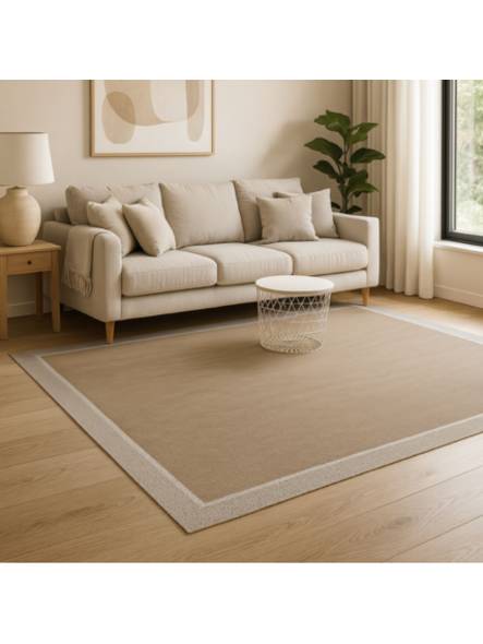 Alfombra vinilica de Tejido Trenzado Premium de Alta Gama Lavable Antideslizante