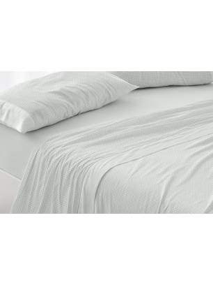 JUEGO DE SÁBANAS BURRITO BLANCO TRI-622