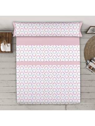 JUEGO DE SÁBANAS TEJIDOS EL MUNDO JULIO