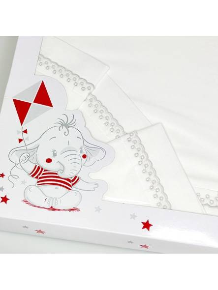 JUEGO DE SÁBANAS DE CUNA PUNTILLA