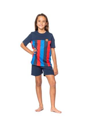 PIJAMA VERANO FUTBOL CLUB BARCELONA