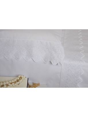 JUEGO DE SÁBANAS TEJIDOS EL MUNDO ANDREA