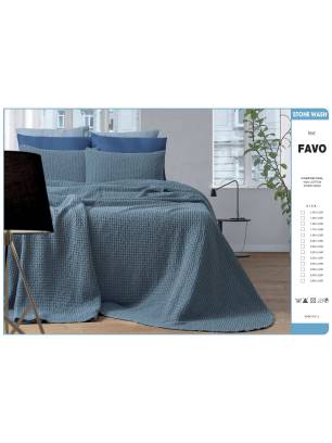 COLCHA 100% ALGODÓN FAVO