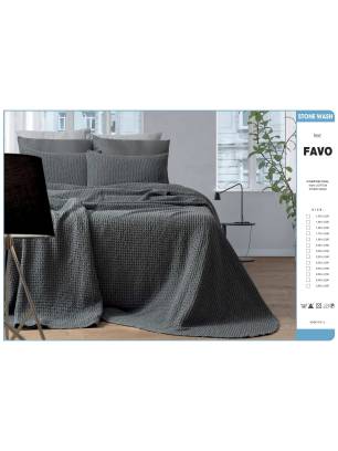 COLCHA 100% ALGODÓN FAVO