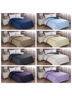 EDREDON REVERSIBLE BICOLOR