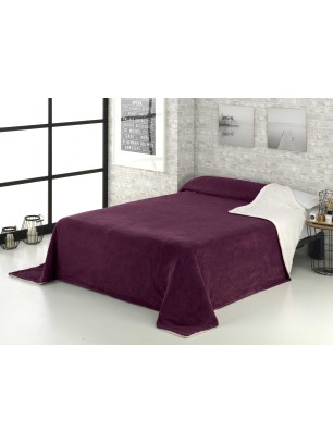 MANTA PLAID TEJIDOS EL MUNDO SHERPA