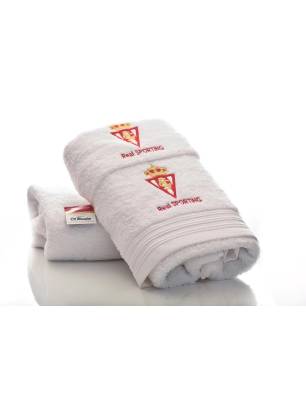 JUEGO DE TOALLAS 3 PIEZAS SPORTING DE GIJÓN