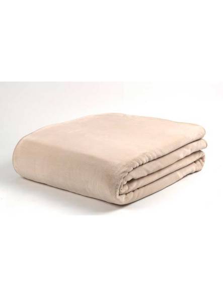 MANTA LISA MORA COLOR