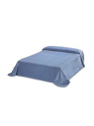 MANTA LISA MORA COLOR