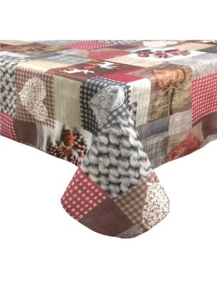 MANTEL TEJIDOS EL MUNDO CORAZON-5490