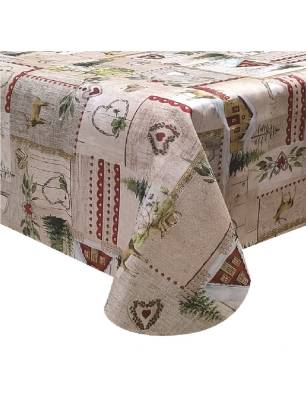 MANTEL NAVIDEÑO CIERVO