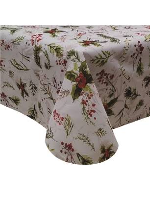 MANTEL NAVIDEÑO ACEBO